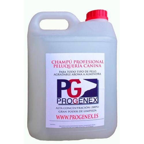 5 L Progenex Champô Profissional Amêndoa para cães