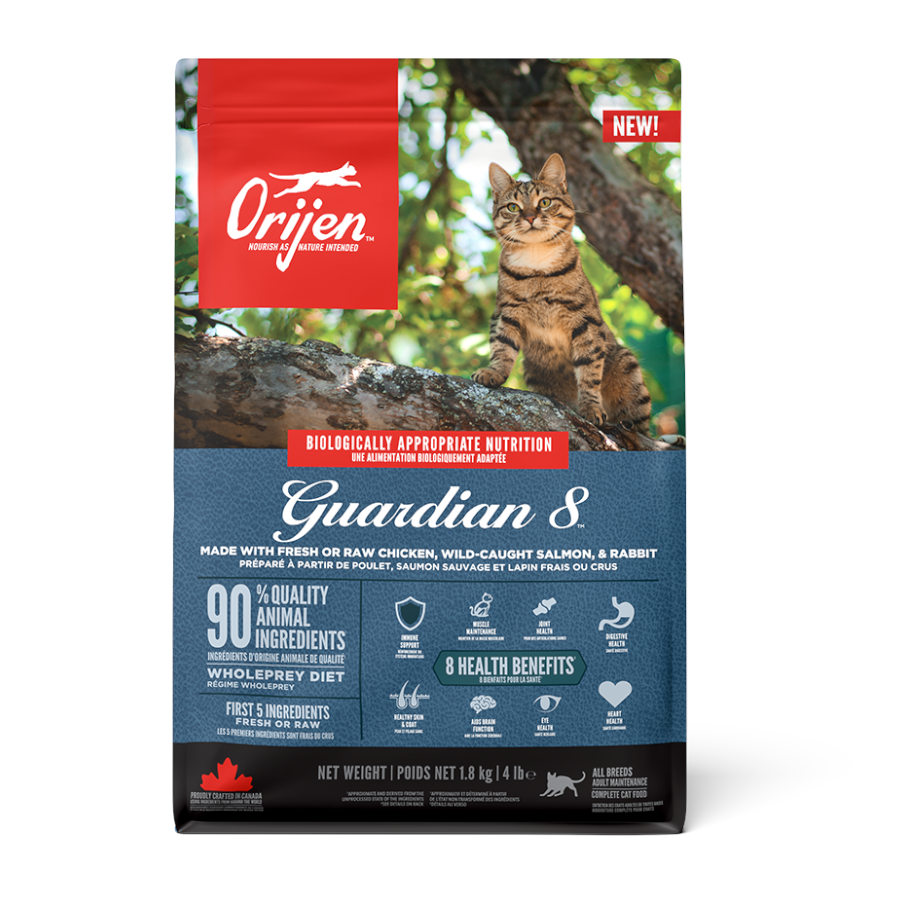1.8 KG Orijen Guardián 8 Ração para gatos