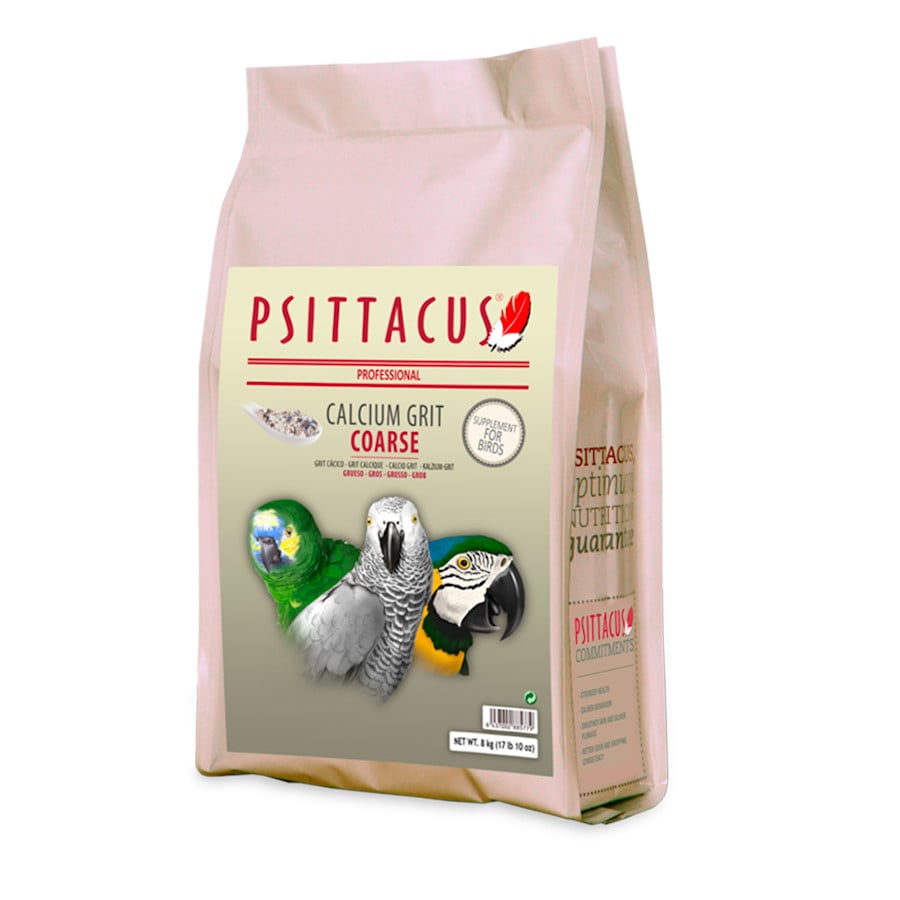 8 KG Psittacus Calcium Grit Coarse complemento de cálcio para aves