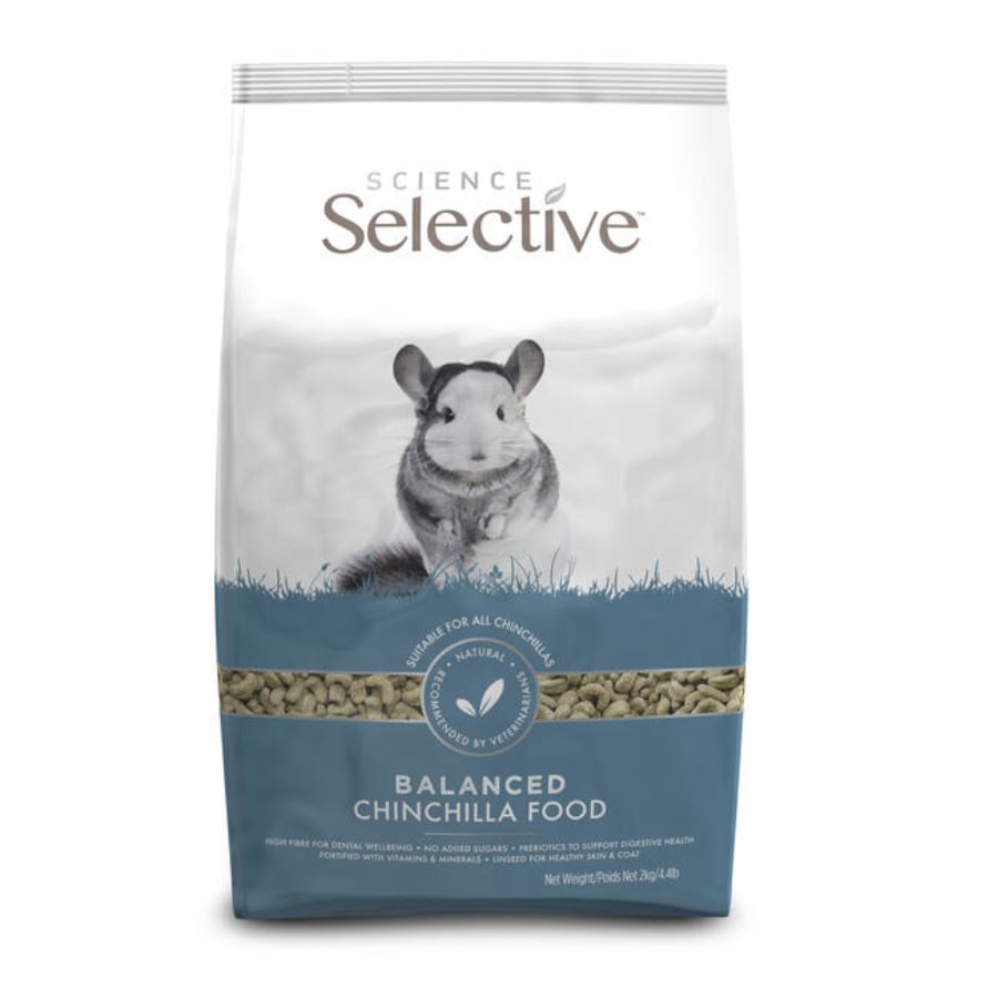 2 KG Supreme Science Selective Balanced pienso para chinchilas