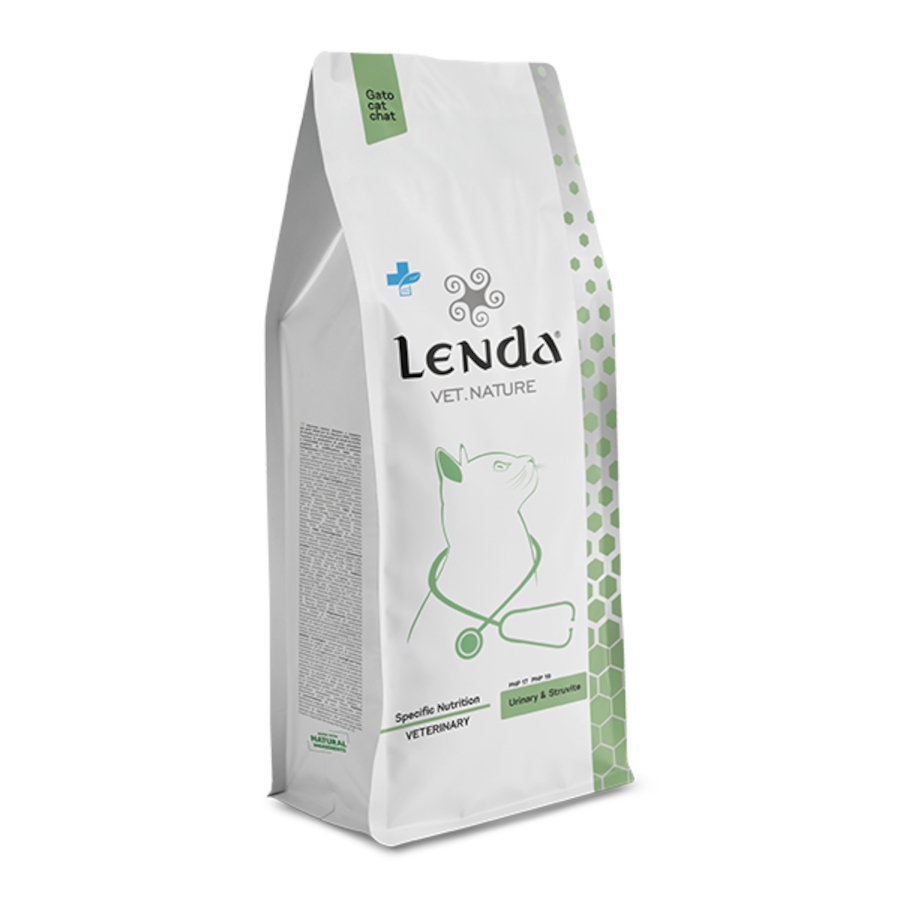 2 kg Lenda Vet. Nature Urinary & Struvite ração para gatos