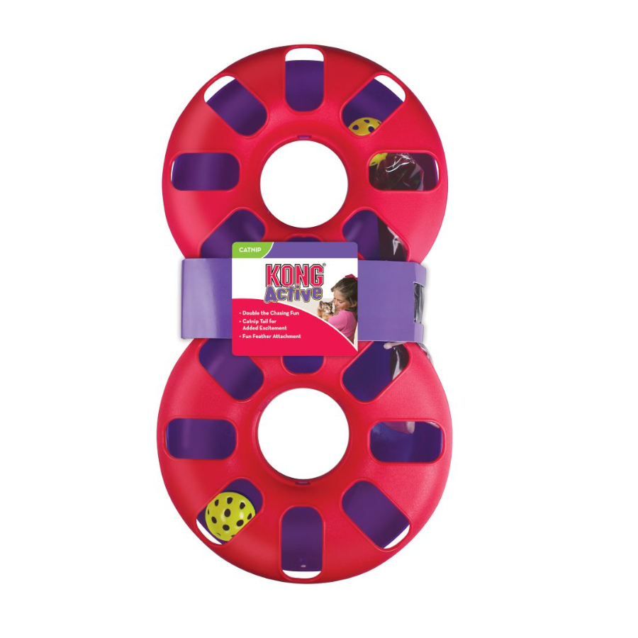 Kong Active Circuito Túnel com bolas para gatos