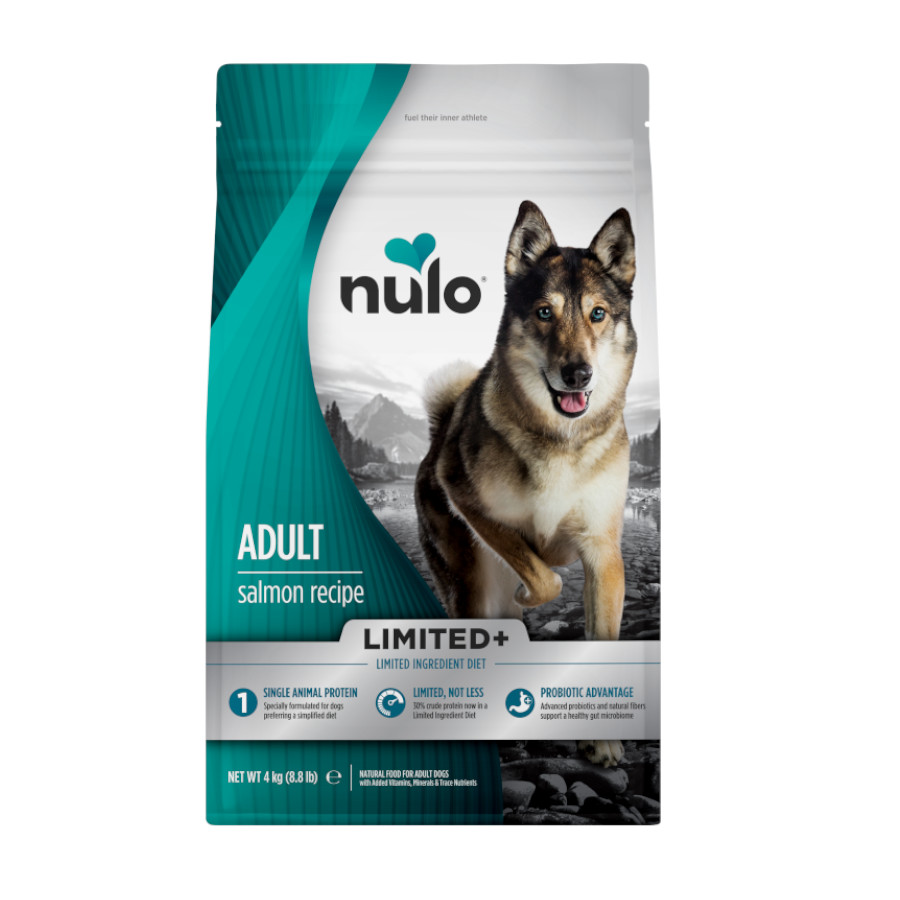 4 KG 4 kg Nulo Limited+ Ração de Salmão para Cães