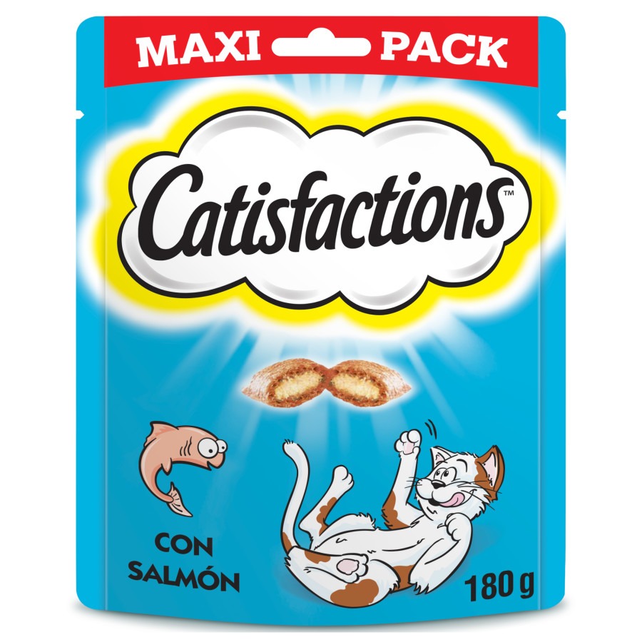 0.18 KG Catisfactions Biscoitos de Salmão para Gatos