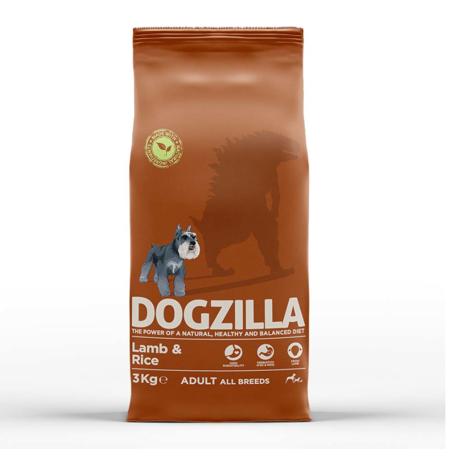 Dogzilla Adult Cordeiro e Arroz para cães