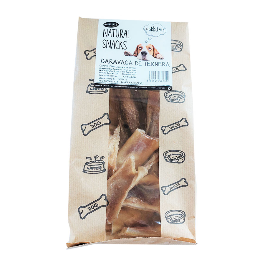 0.3 KG Hobbitalf Pele de Vitela para cães