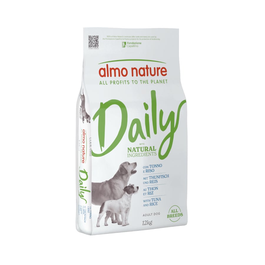 12 KG 12 kg Almo Nature Daily Maintenance Atum e Arroz para Cães