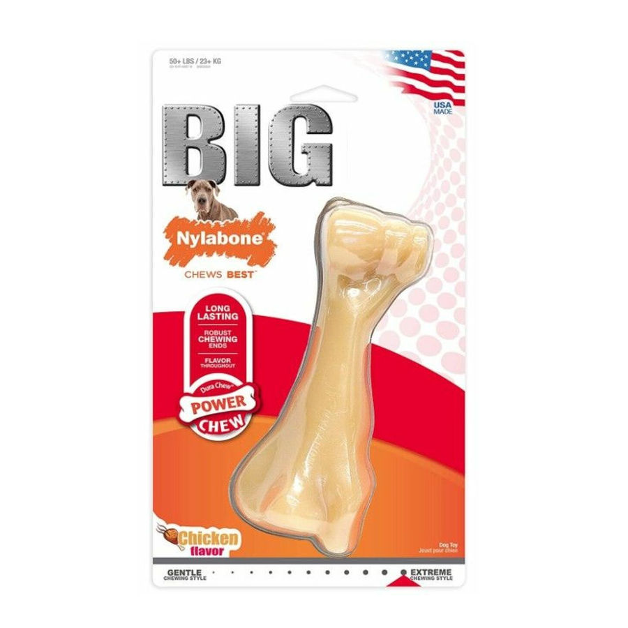 0.3 KG Nylabone Power Chew Osso Mordedor Frango para cães