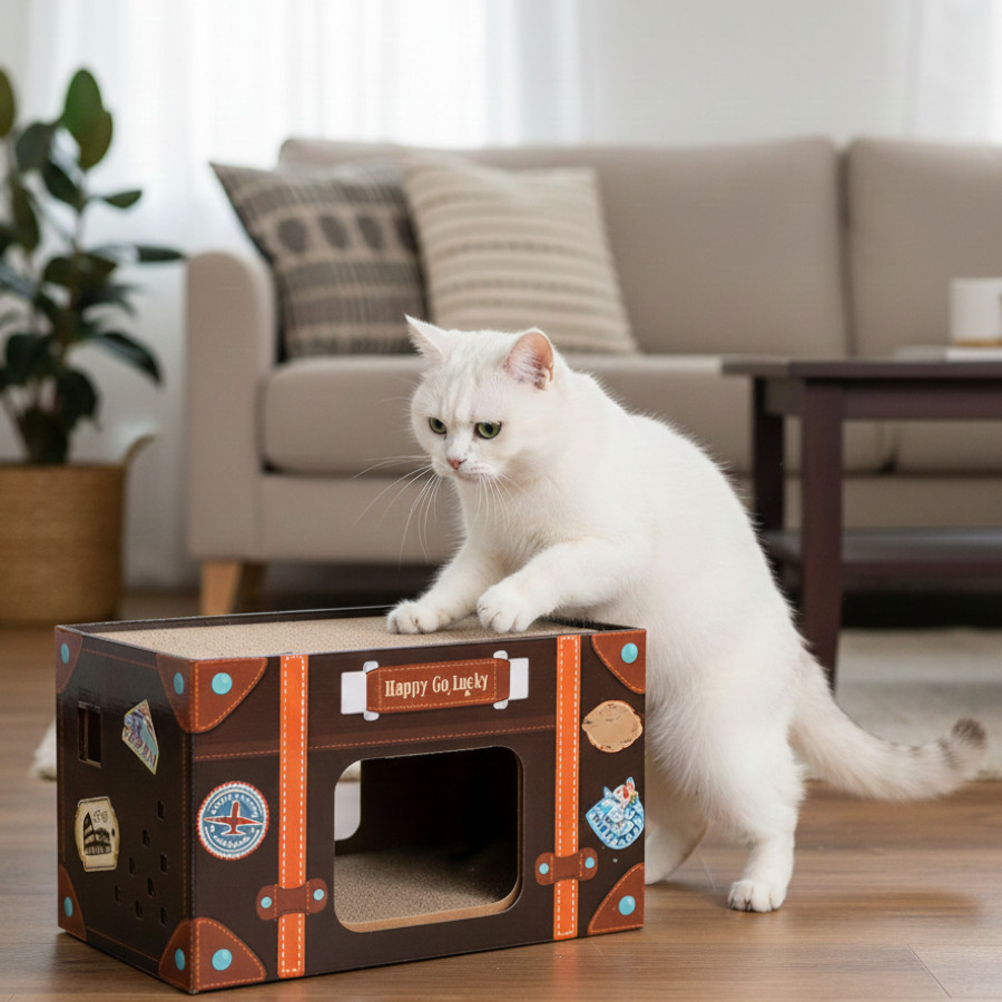 All For Paws Vintage Arranhador Lucky Scrat para gatos