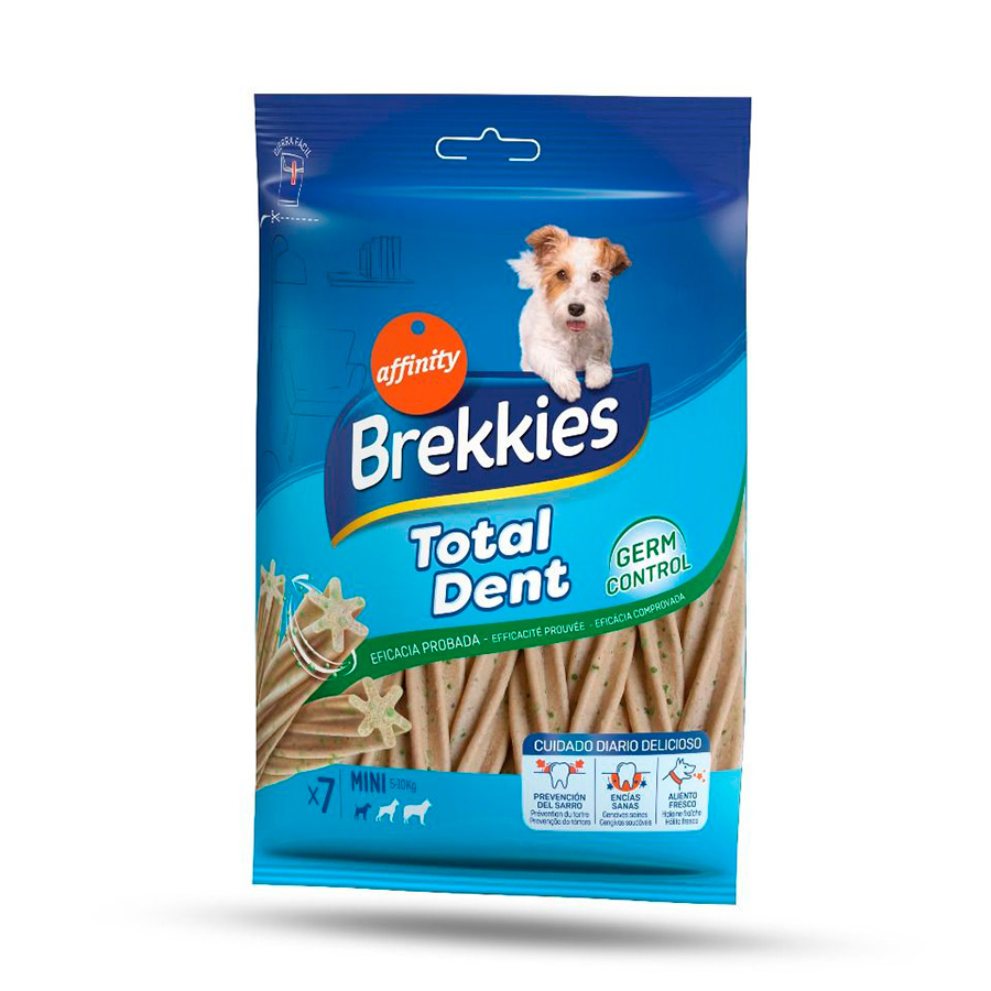 0.11 KG Affinity Brekkies Total Dent Mini para cães