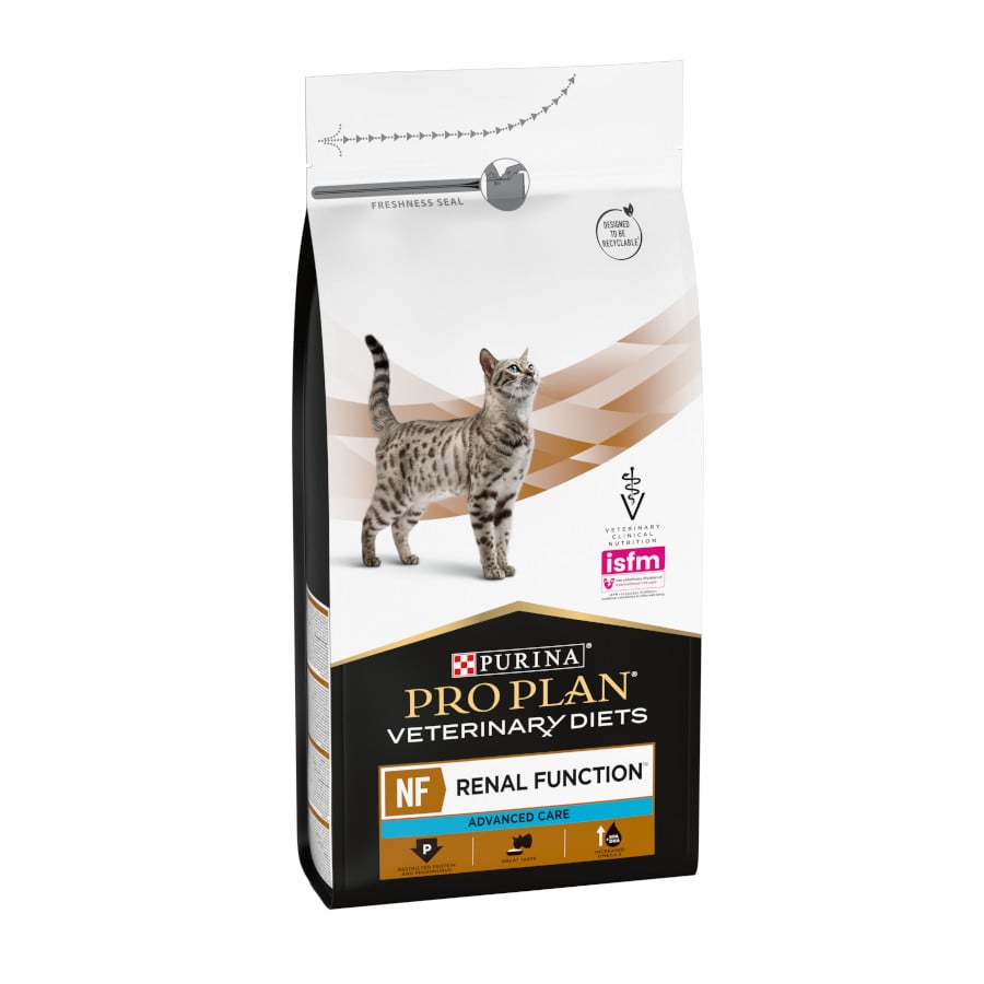 2 x 5 kg Pro Plan Veterinary Diets Renal Advanced Care ração para gatos Pack poupança!