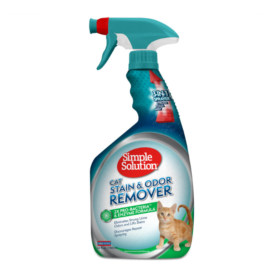 0.75 UN Simple Solutions Spray Removedor de Urina para gatos