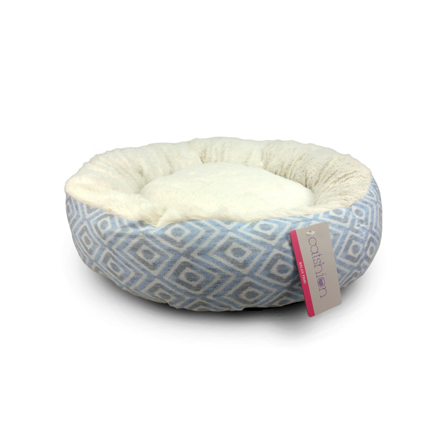 Catshion Geometric Blue cama para gatos