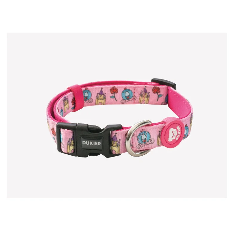 Dukier Coleira com Estampado de Princesas para cães
