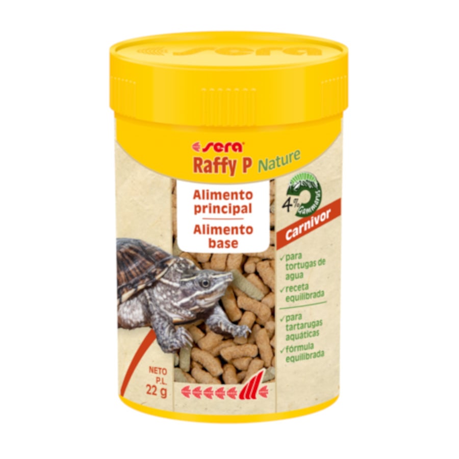 Alimento para répteis Sera Raffy P Nature