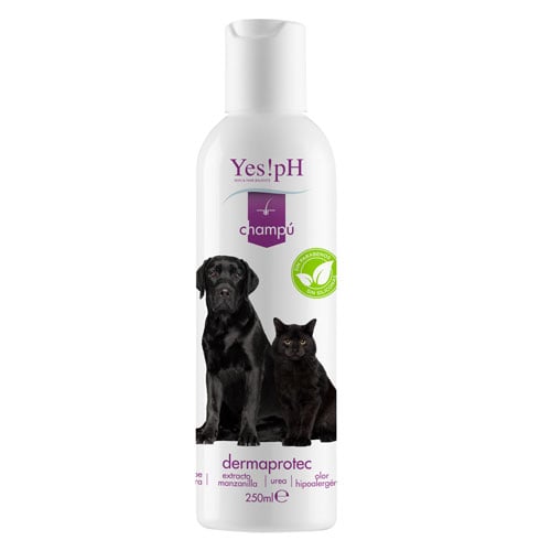 0.25 L Yes!pH Dermaprotec Champô para cães e gatos