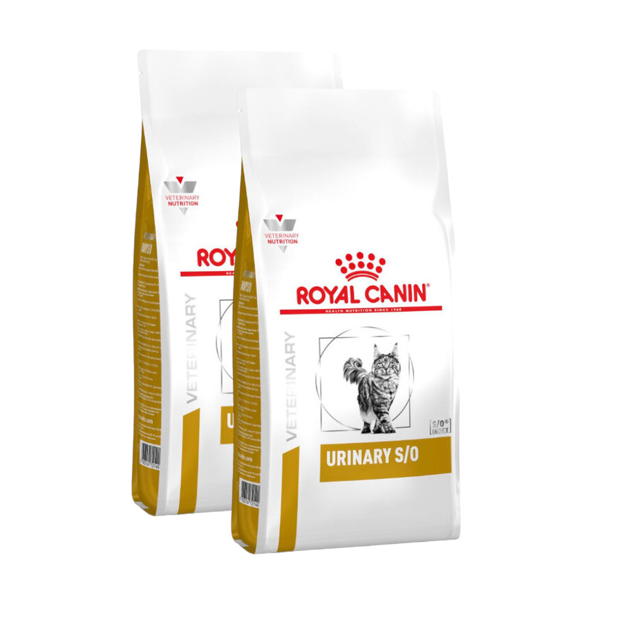 2 x 3.5 kg Royal Canin Veterinary Urinary ração para gatos Pack poupança!