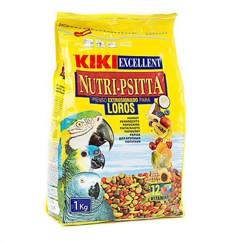 KIKI Nutri-Psitta para Papagaios 1 kg