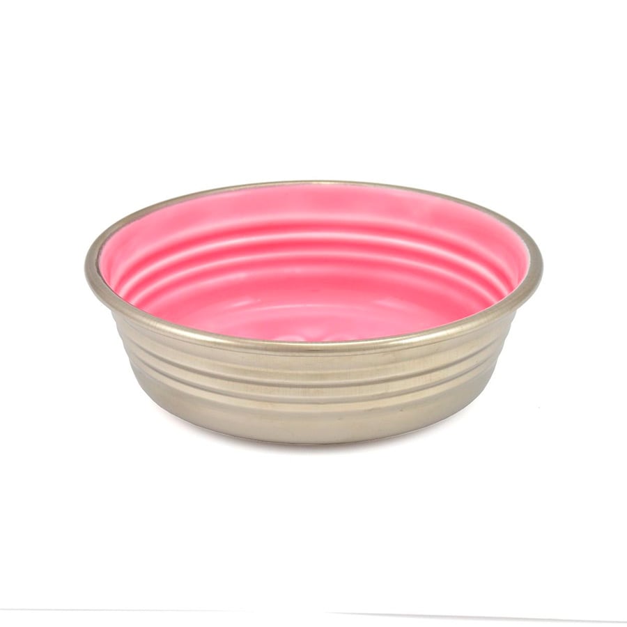 Outech Premium comedouro cor-de-rosa para animais de estimação