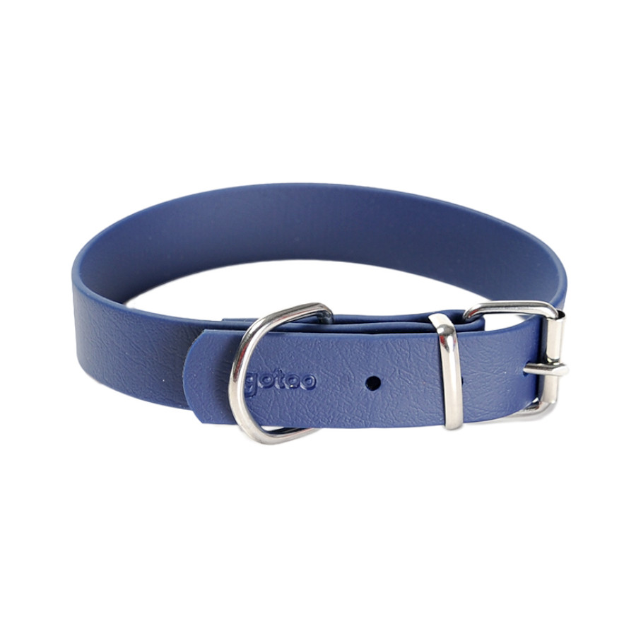 Gotoo Coleira vegan azul para gatos