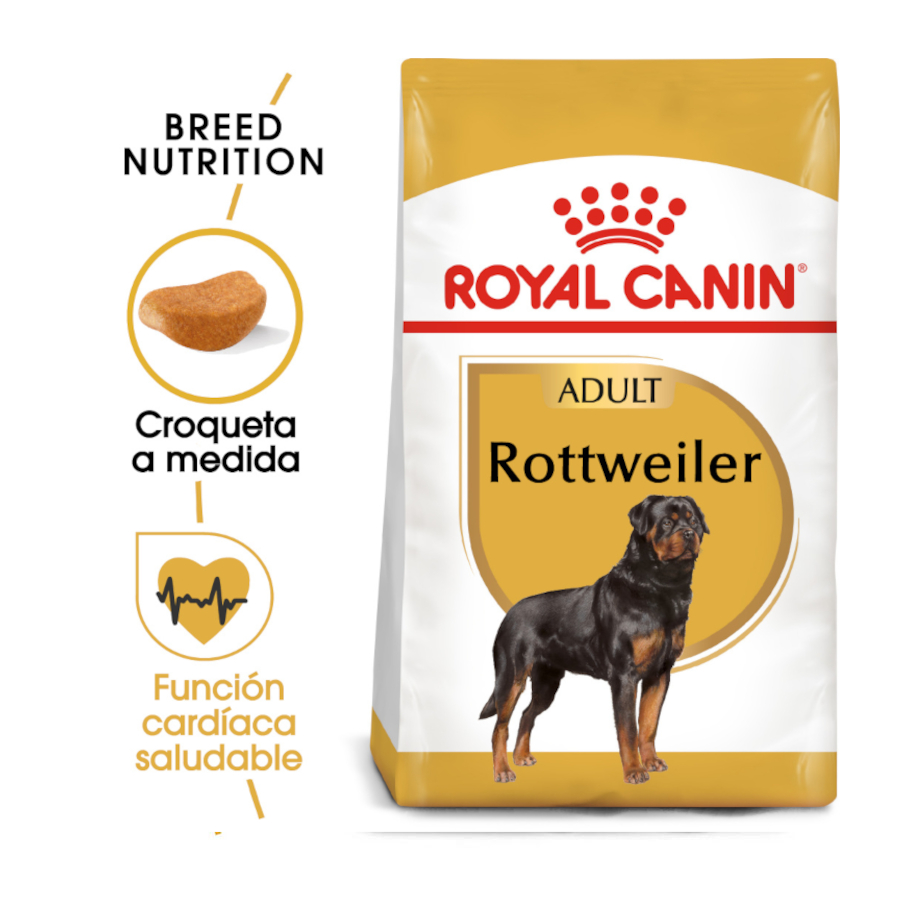 2 x 12 kg Royal Canin Adult Rottweiler ração para cães Pack poupança!