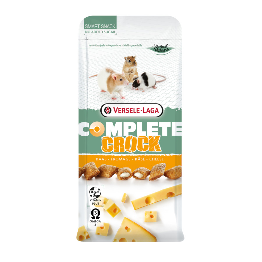 0.05 KG Versele-Laga Crock Complete Guloseimas  Queijo para roedores