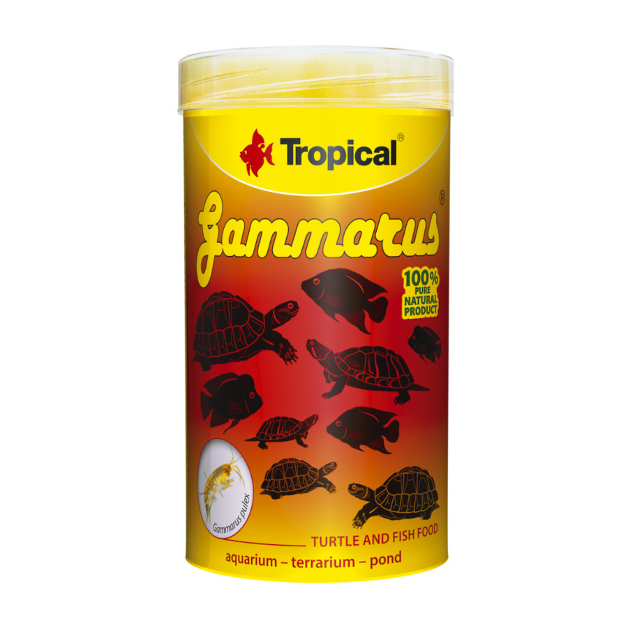 0.06 KG 250 ml Tropical Gammarus alimento para tortugas