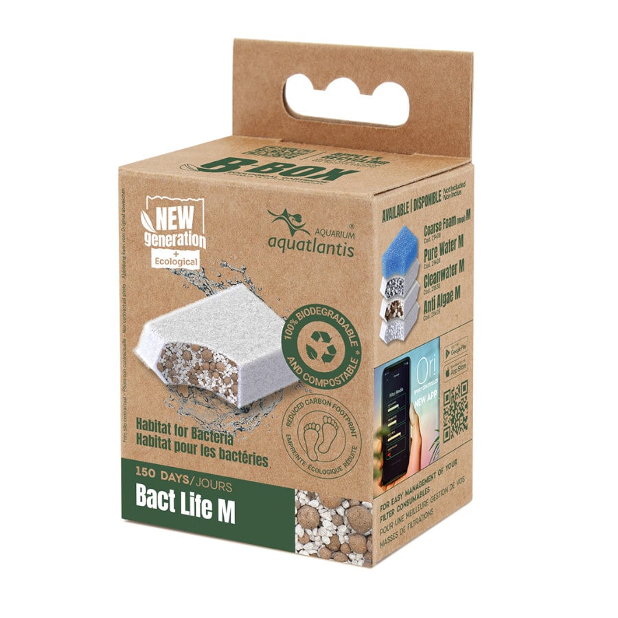0.04 KG Aquatlantis B-Box Filtro de aquário Bact Life