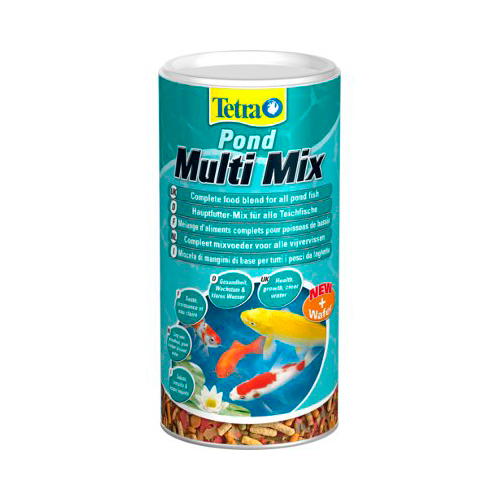 Tetra Pond MultiMix alimentos misturados para peixes da tanques