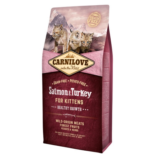 400 g Carnilove Salmão e Turkey ração para gatos