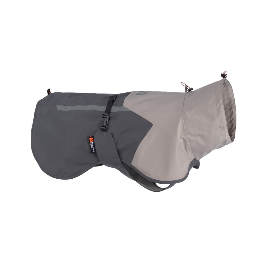 Non-stop Dogwear Capa de Chuva Impermeável Cinzenta para cães