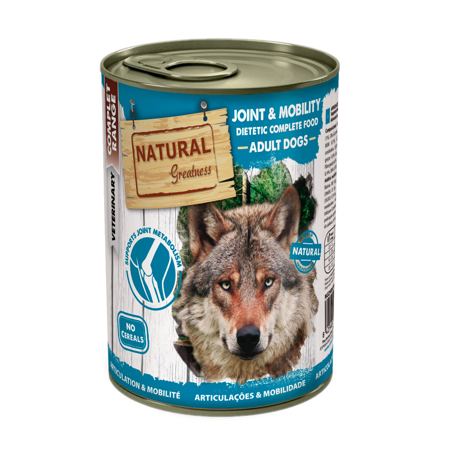 0.4 KG 0.4 KG Natural Greatness Joint & Mobility Comida Húmida para cães