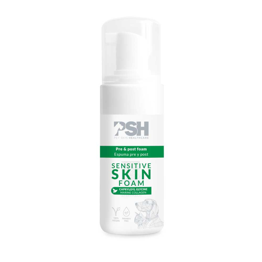0.06 L PSH Sensitive Skin Foam para cães e gatos