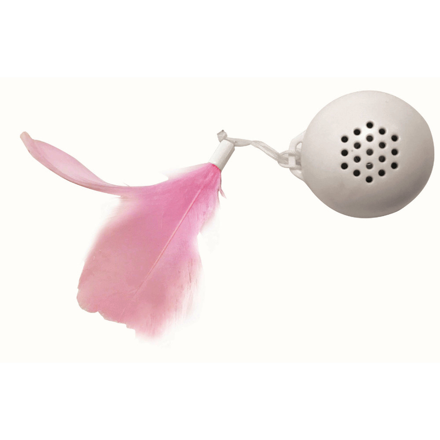 M-Pets Swing Bola Branca e Rosa para gatos