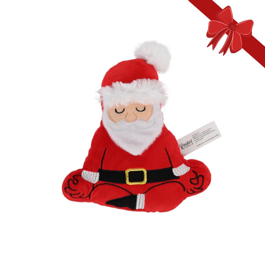 Wonder Christmas Ioga Pai Natal peluche para cães
