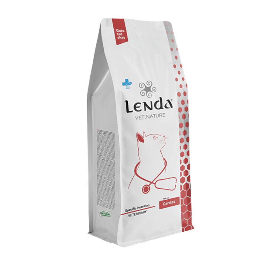 1.97 KG 2 kg Lenda Vet. Nature Cardiac ração para gatos