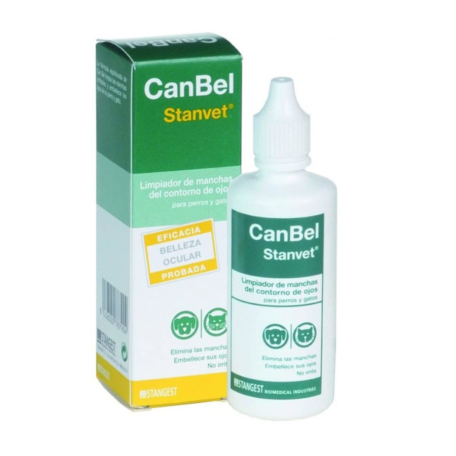 Stanvet CanBel Limpador de olhos para cães e gatos