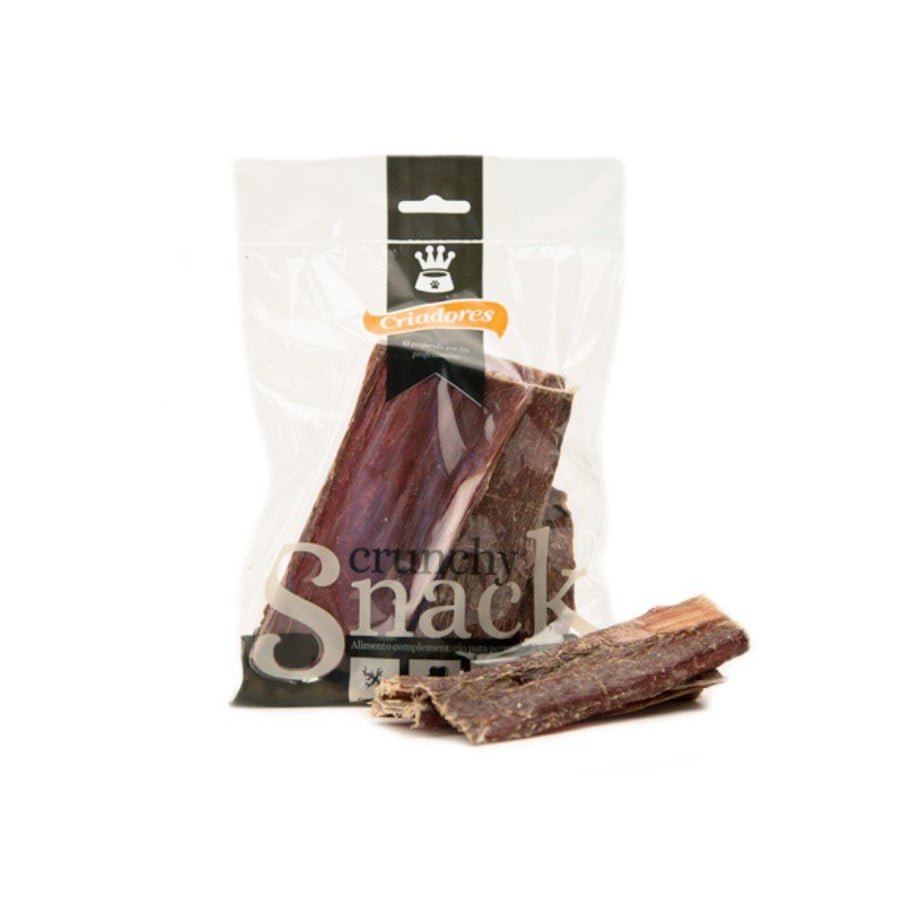 100 g Criadores snack esófago de vaca para cães