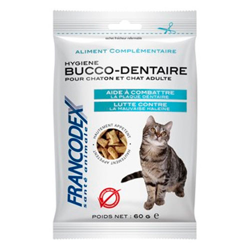 Francodex snack dentário para gatos