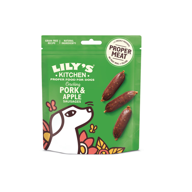70 g Lily’s Kitchen Salsichas de Porco para cães