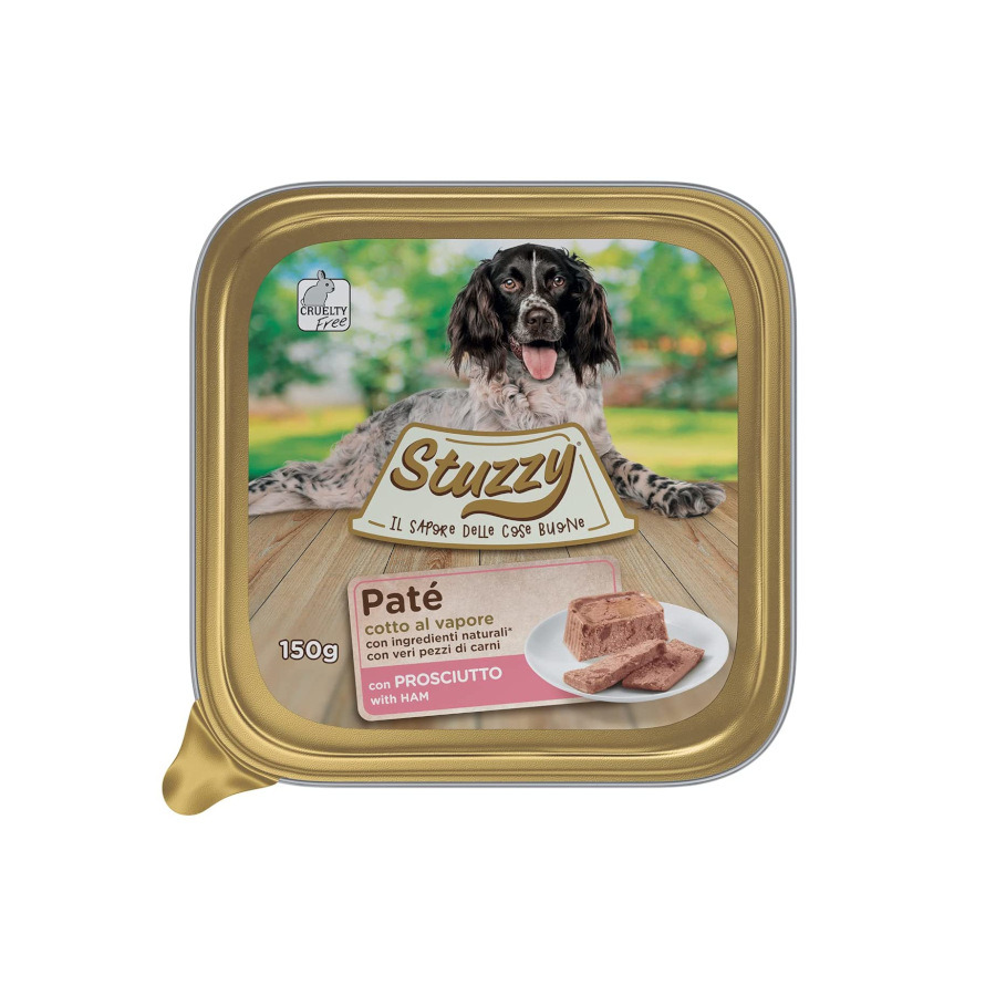 150 g Stuzzy presunto terrina para cães