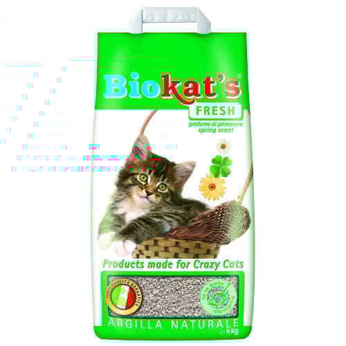 8 L GimPet Biokat’s Fresh areia de aglomeração para gatos