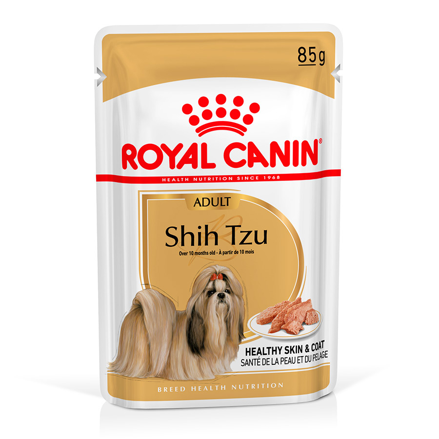 24 saquetas x 85 g Royal Canin Adult Shih Tzu Patê Pack poupança!