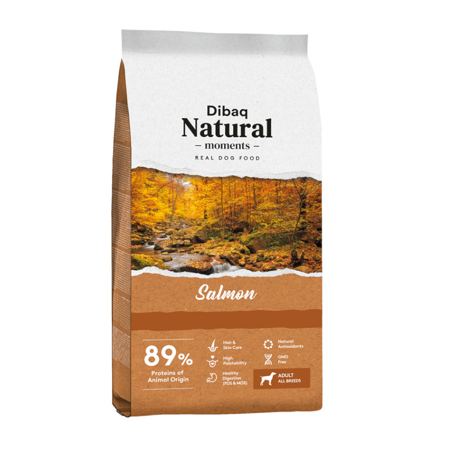 Dibaq Natural Moments Salmão Ração para cães