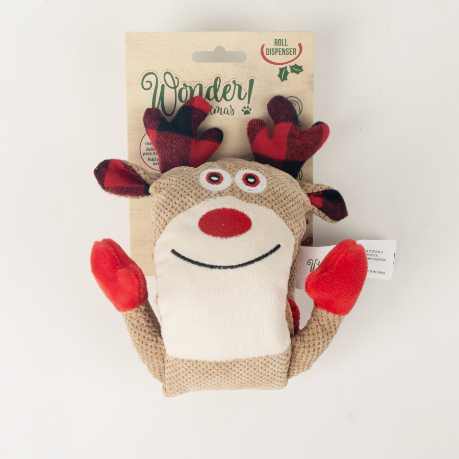 Wonder Christmas Rena Reversível Dispensador para Cães