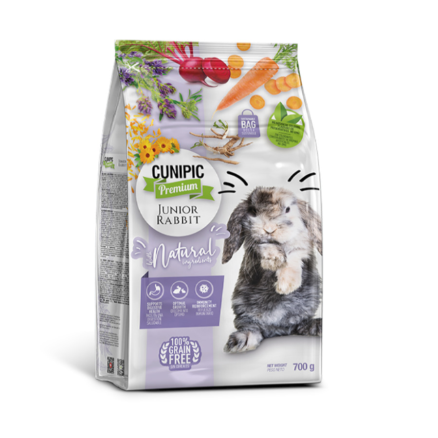 0.7 KG Cunipic Junior Ração Premium para coelhos