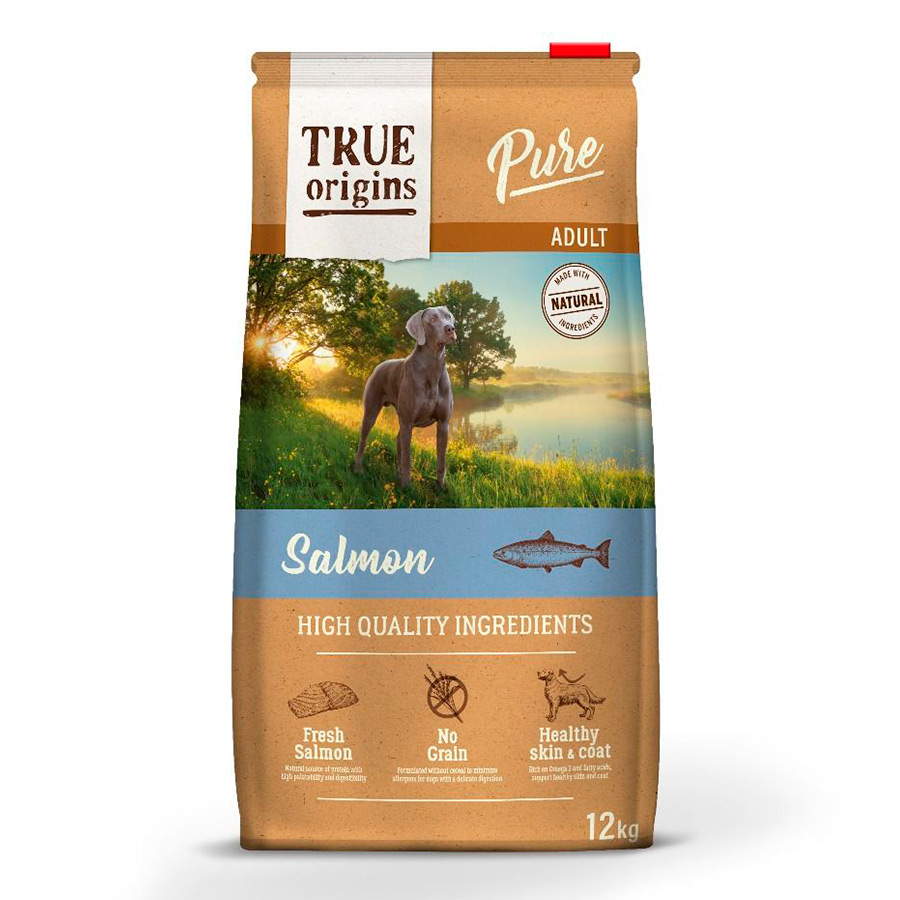 12 KG True Origins Pure Salmão ração para cães