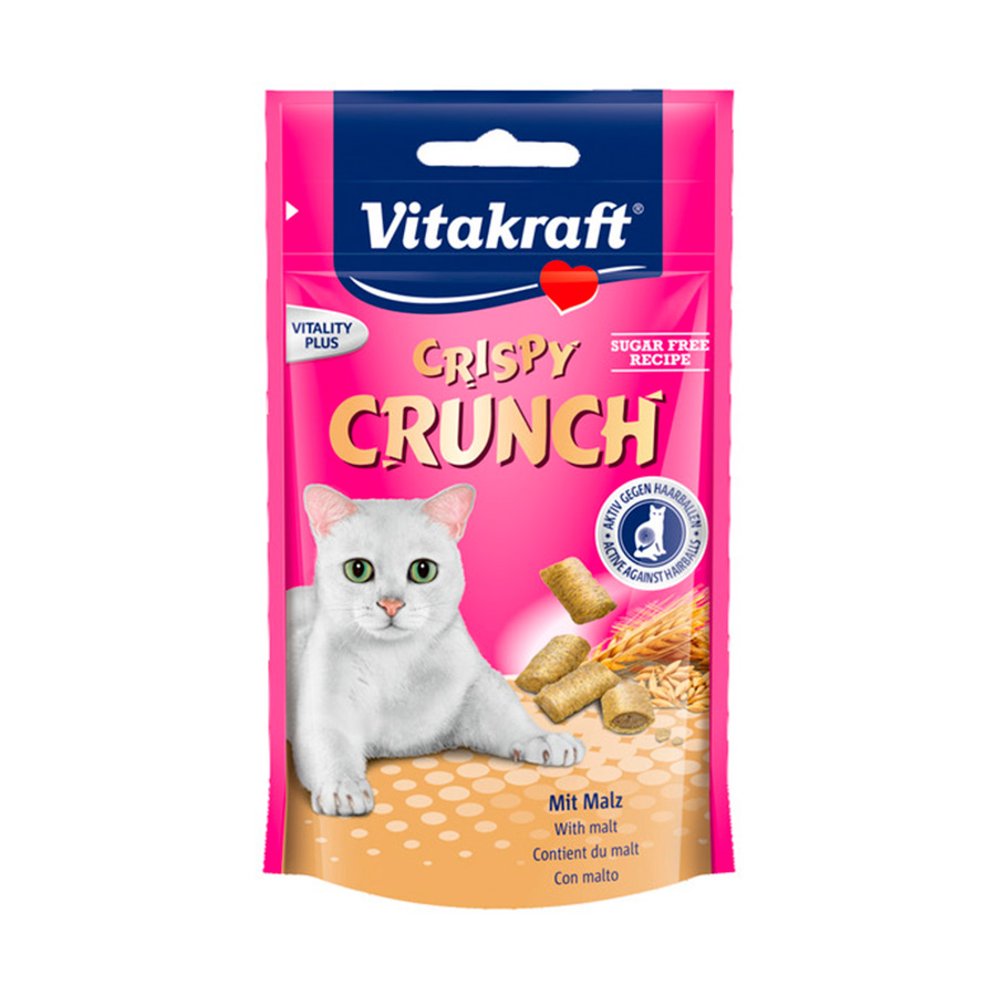 0.24 kg Vitakraft Biscoitos Crispy Crunch Malte para gatos