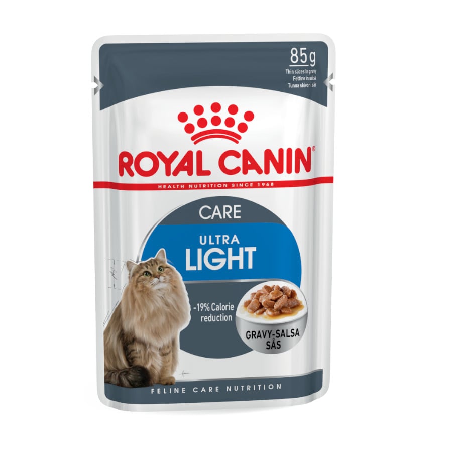 85 g Royal Canin Ultra Light saquetas para gatos