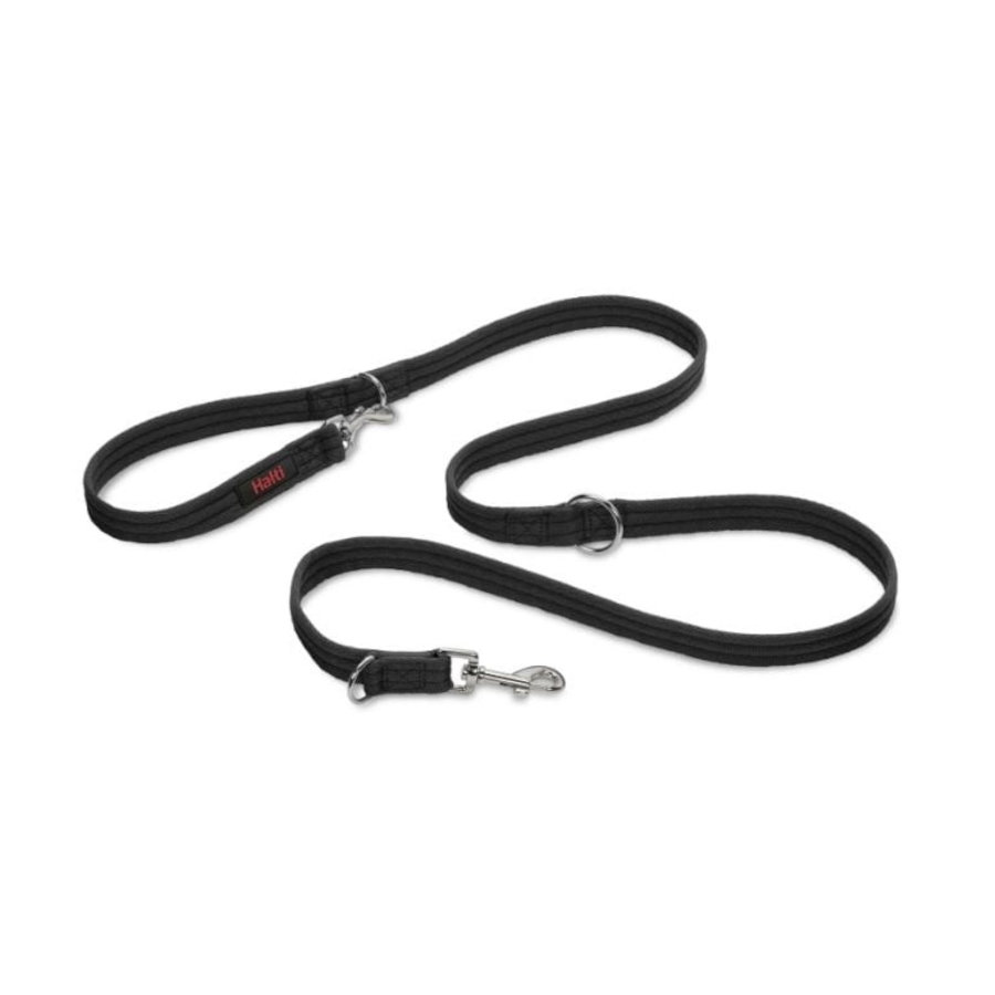 Halti Trela de treino preta para cães
